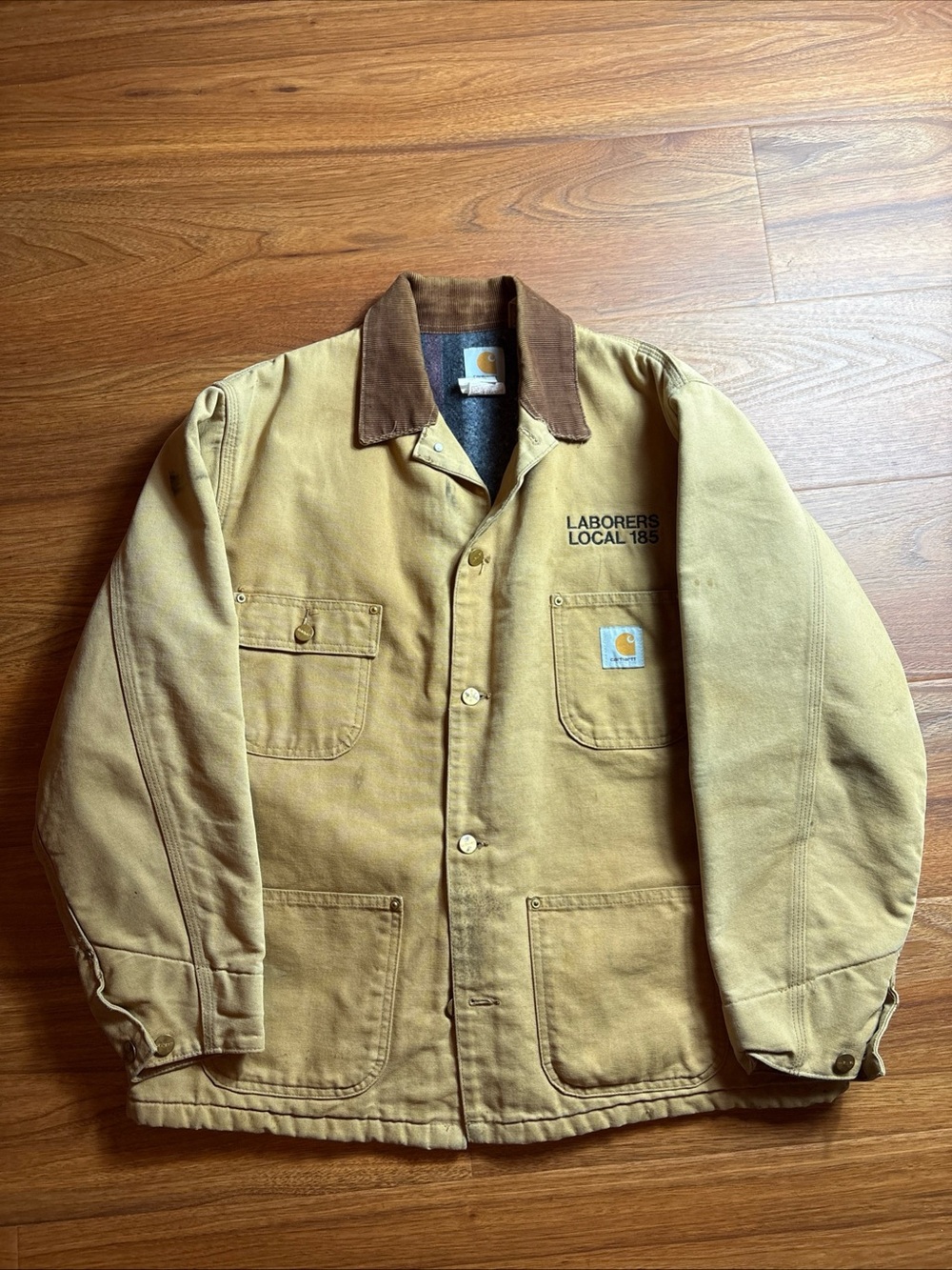 Carhartt Brown/Tan Work Jacket